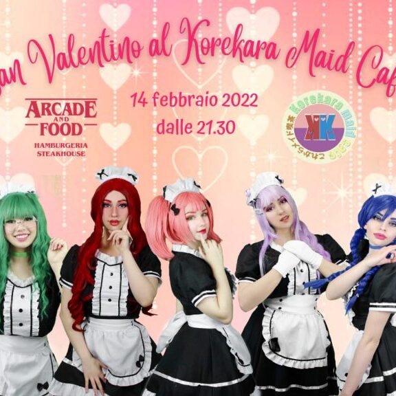 serata san valentino arcade and food